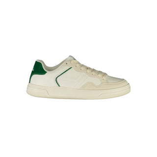 Zapatilla deportiva de poliéster blanca para hombre