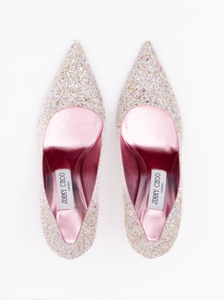 Candy Pink Glitter Love 85 Pumps