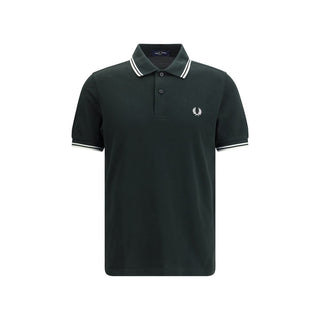Zweifarbiges Polo-Shirt aus Baumwolle