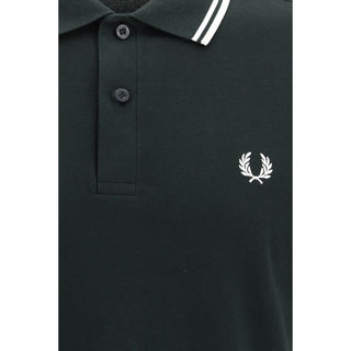 Zweifarbiges Polo-Shirt aus Baumwolle