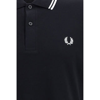 Black Cotton Polo Shirt