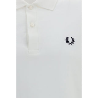 White Cotton Polo Shirt