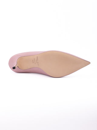Pink Lizard Printed Leather Love 85 Pumps