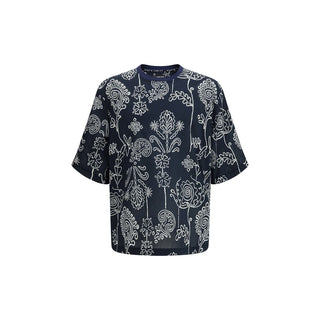 Mehrfarbiges Baumwoll-T-Shirt