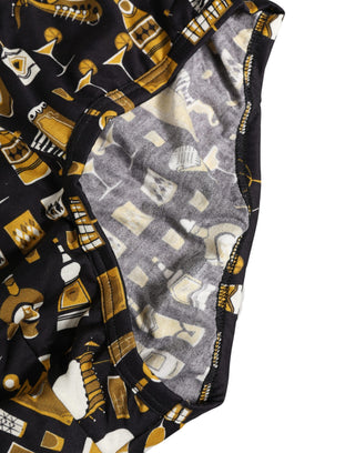 Black Jazz Cocktail Men Brando Brief Underwear