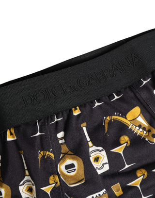 Black Jazz Cocktail Men Brando Brief Underwear