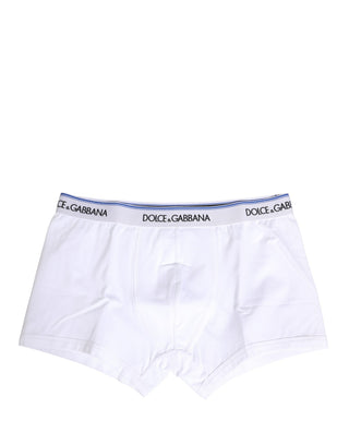 Boxershorts mit Gummibund und weißem Logo, reguläre Passform