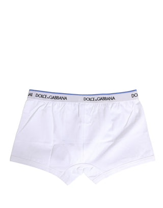 Boxershorts mit Gummibund und weißem Logo, reguläre Passform