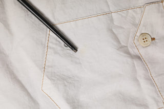 White Cotton Mid Waist Chino Bermuda Shorts