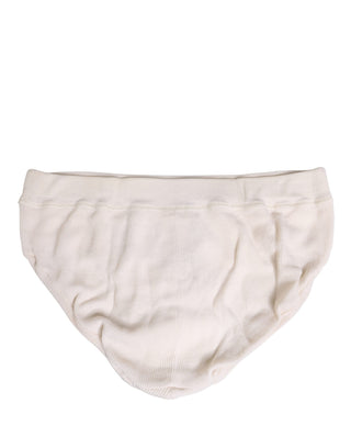 Off White Logo Seiden Herren Slips Unterwäsche