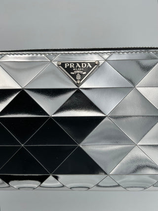 PRADA Spiegel mit Reißverschluss-Brieftasche