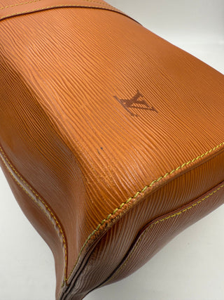 LOUIS VUITTON KEEPALL 50 Reisetasche aus braunem EPI-Leder