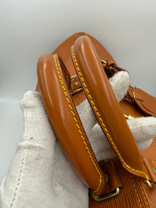 LOUIS VUITTON KEEPALL 50 Reisetasche aus braunem EPI-Leder