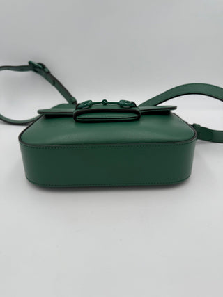 GUCCI HORSEBIT 1955 Smaragd-Handtasche