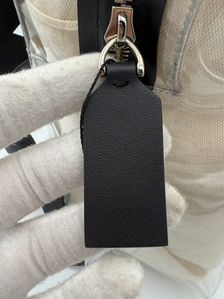 VALENTINO GARAVANI Rucksack aus Leder und transparentem Kunststoff
