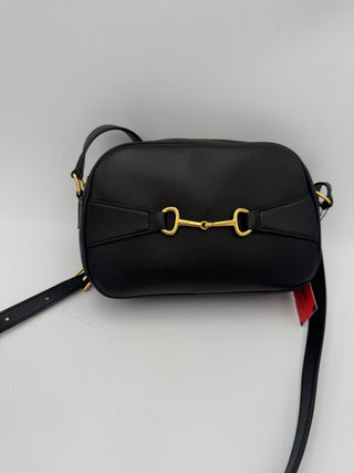 CELINE CRECY Schlichte schwarze Handtasche