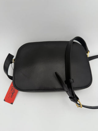 CELINE CRECY Schlichte schwarze Handtasche