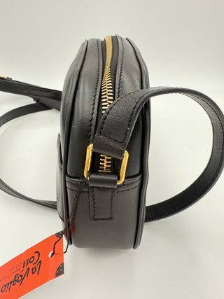 CELINE CRECY Schlichte schwarze Handtasche