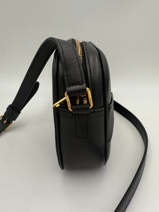 CELINE CRECY Schlichte schwarze Handtasche