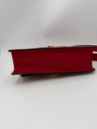 GUCCI SYLVIE Rote Handtasche