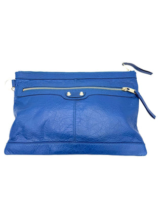 BALENCIAGA LE CAGOLE blaue Pochette