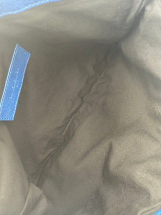BALENCIAGA LE CAGOLE blaue Pochette