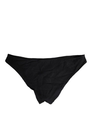 Ropa Interior Regular con Placa de Logo DG de Nylon Negro