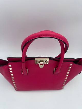 VALENTINO GARAVANI Rockstud Medium Pink Handtasche