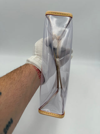 LOUIS VUITTON Monogram Transparent MM Pochette