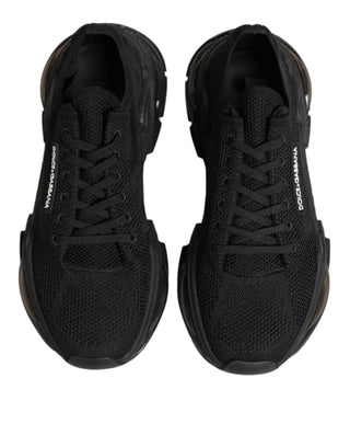 Schwarze Airmaster Low Top Herren Sneaker Schuhe