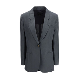 Gray Linen Jacket