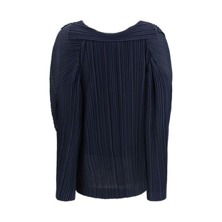 Blue Viscose Blouse