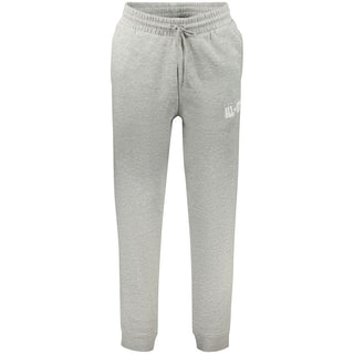 Pantalones deportivos de algodón gris para hombre
