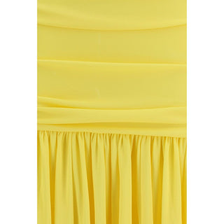 Zweifarbiges Viskose-Freizeitkleid