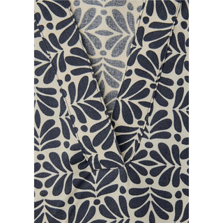 Blaue Viskose-Bluse