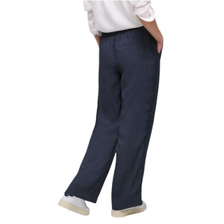 Blaue Freizeithose aus Modal