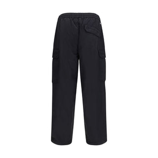 Black Polyamide Cargo Pants