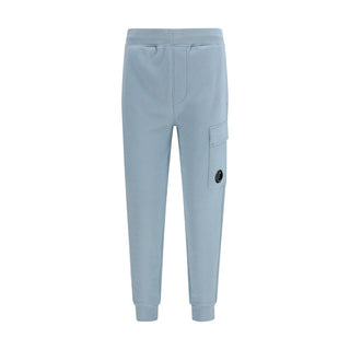 Blue Cotton Cargo Pants