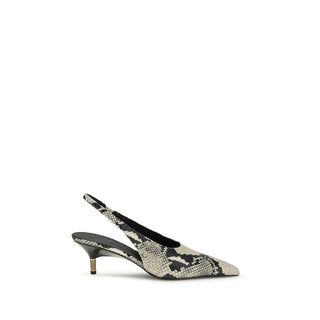 Multicolor Calf Leather Bos Taurus High Heel Pumps