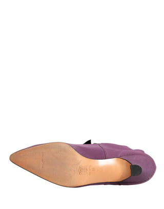 Violette Wadenhohe Stiefel Schuhe
