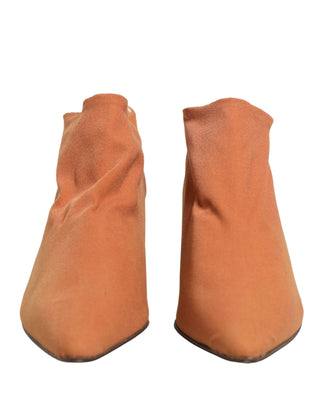 Brown Suede Ankle Boots Shoes