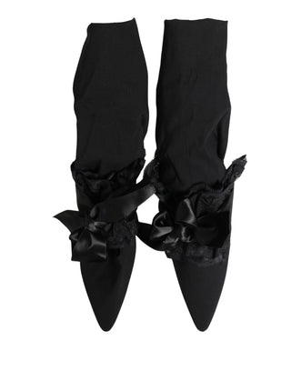 Botas hasta media pantorrilla de ante negro