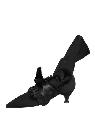 Botas hasta media pantorrilla de ante negro