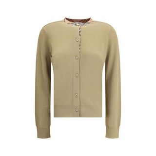 Brown Wool Oves Aries Cardigan