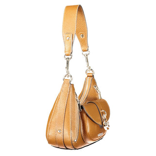 Braune Polyurethan Damenhandtasche