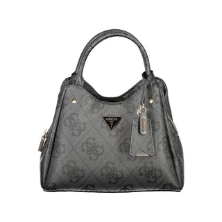 Nero Poliuretano Damenhandtasche