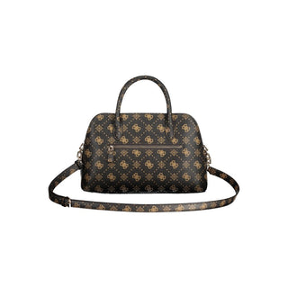 Marrone Polyurethan Damenhandtasche