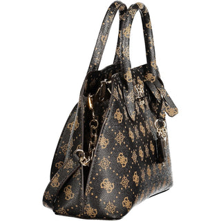 Marrone Polyurethan Damenhandtasche