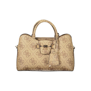 Bolso negro de poliuretano para mujer