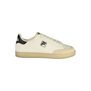 Zapatilla para hombre de poliéster blanco